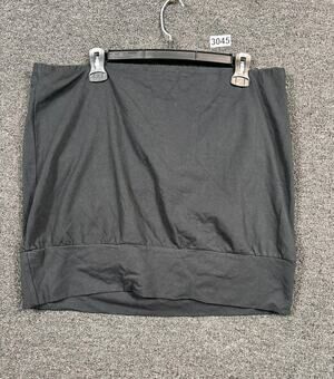 Boston Proper Halter Top Womens Size XL Black Lined Blouse